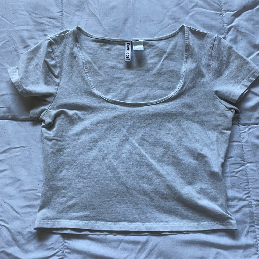 White Divided/H&M Top!